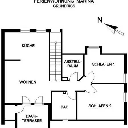 Appartement Ferienwohnung Marina In Der 